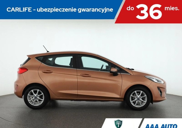 Ford Fiesta cena 46000 przebieg: 45728, rok produkcji 2017 z Sierpc małe 211